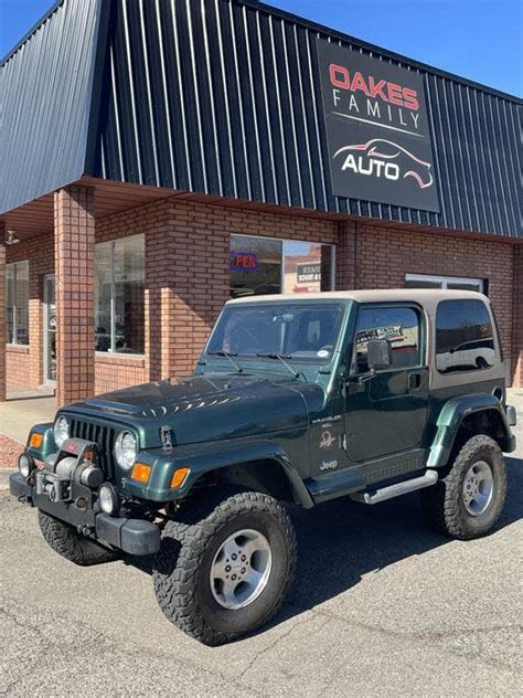 2001 jeep wrangler gas mileage